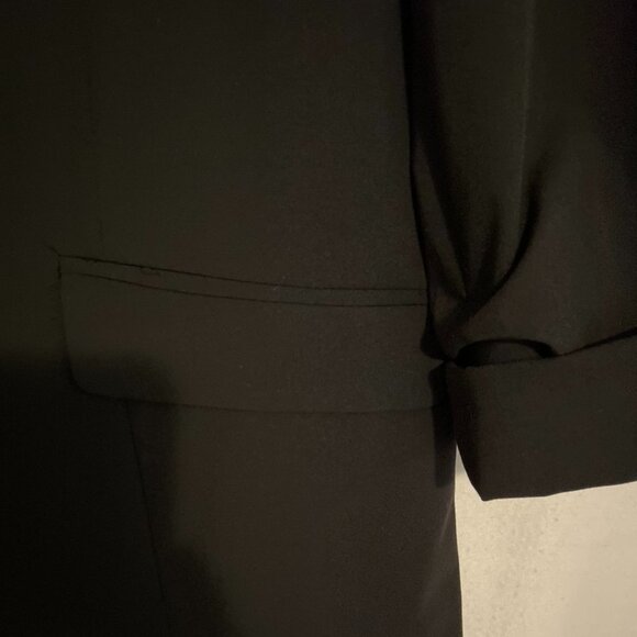 Avenue Size 18/20 Black Suit One Button Jacket - Picture 6 of 16